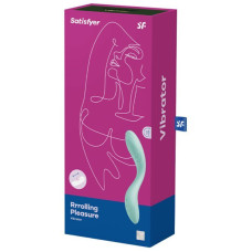 Вибратор с жемчужной стимуляцией точки G Satisfyer Rrrolling Pleasure Mint (мятая упаковка!!!)
