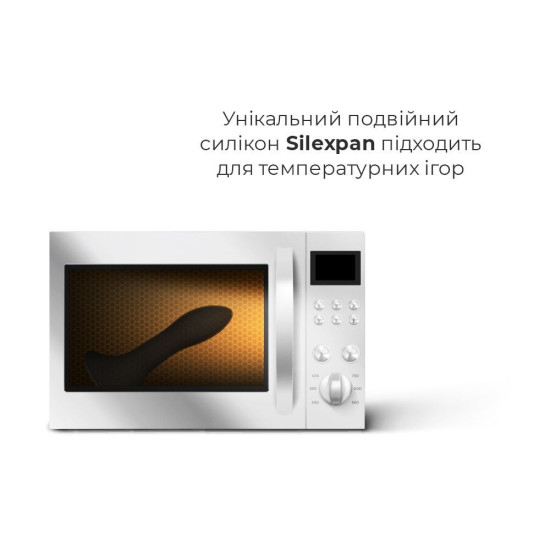 Чорне ділдо з присоскою, відмінно підходить для страпона, довжина 13 см, діаметр 2,4 см Adrien Lastic Hitsens 5 Black