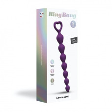 Анальний ланцюжок, пурпурний Love To Love Bing Bang S Purple Rain