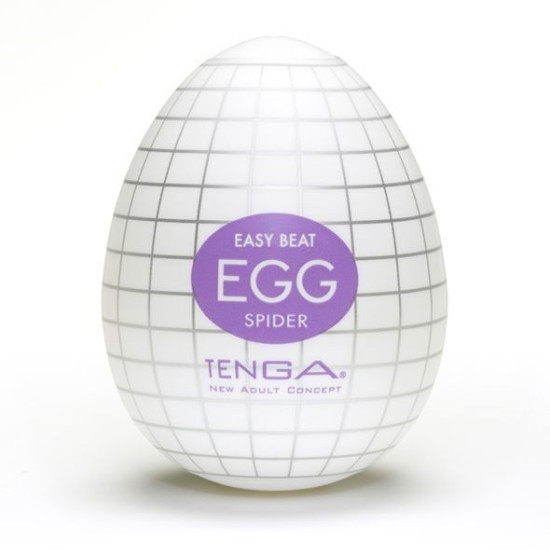 Мастурбатор-яйцо с текстурой «Паук» Tenga Egg Spider