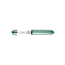 Вибропуля матовая цвета аква-лилии Rocks Off RO-90mm Touch of Velvet Aqua Lily