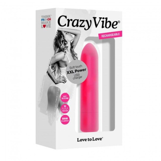 Вібропуля рожева Love To Love Crazy Vibe