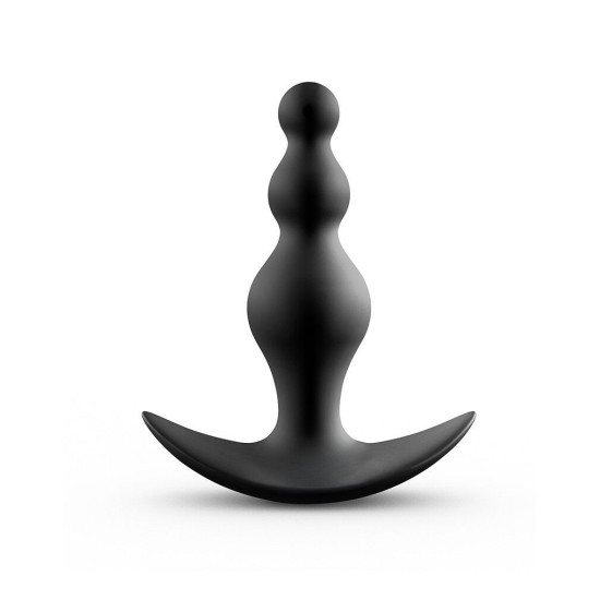 Силиконовая анальная цепочка, черная Dorcel Training Beads S