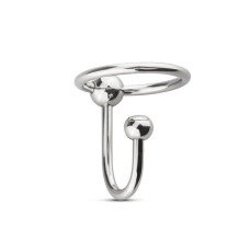 Уретральна вставка з кільцем, діаметр кільця 2,6 см Sinner Gear Unbendable Sperm Stopper Solid