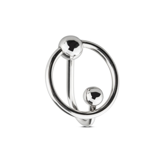 Уретральная вставка с кольцом, диаметр кольца 2,6 см Sinner Gear Unbendable Sperm Stopper Solid