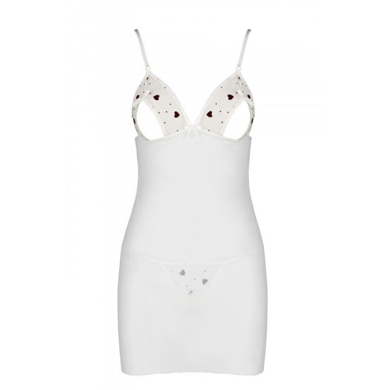 Сорочка, біла Lovelia Chemise White, XXL/XXXL