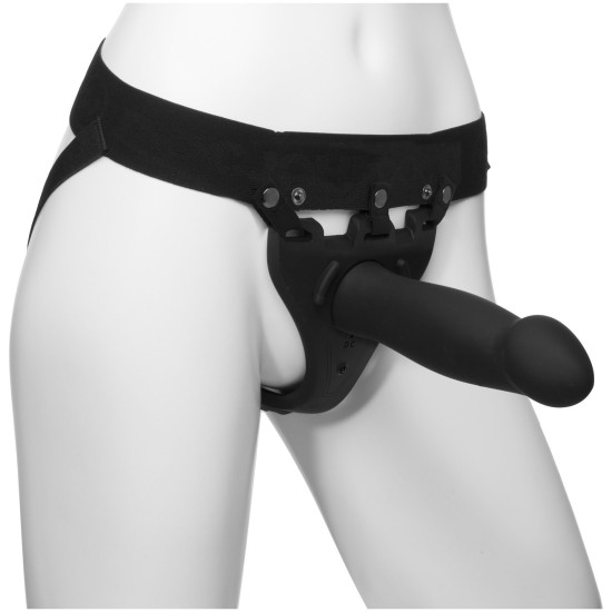 Страпон унисекс с полой насадкой Doc Johnson Body Extensions Be Risque