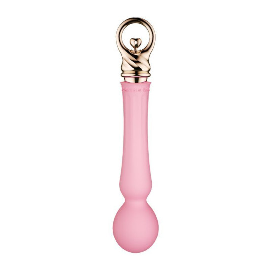 Вібромасажер з підігрівом, рожевий Zalo Sweet Magic Confidence Wand Fairy Pink