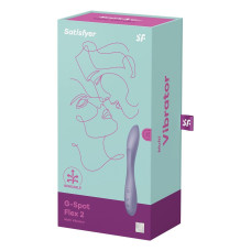 Універсальний вібратор з гнучким стовбуром та фіксацією положення Satisfyer G-Spot Flex 2