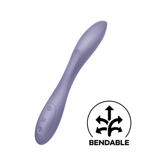 Універсальний вібратор з гнучким стовбуром та фіксацією положення Satisfyer G-Spot Flex 2