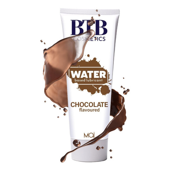 Смазка для секса с ароматом шоколада на водной основе BTB FLAVORED CHOCOLAT, 100 ml