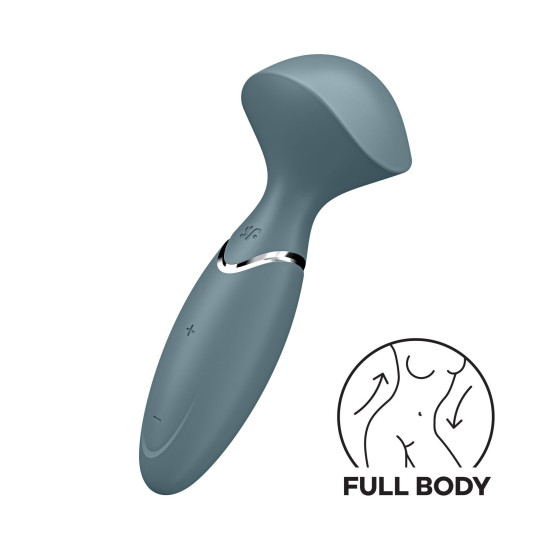 Вибромассажер, серый Satisfyer Mini Wand-er Grey