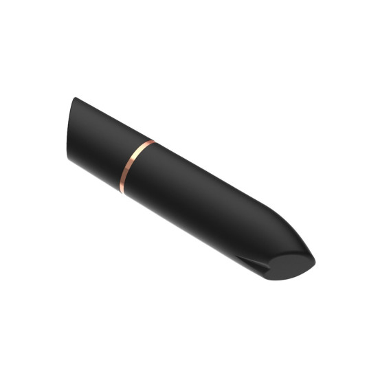 Вібропуля у вигляді помади, чорна Adrien Lastic Rocket Black