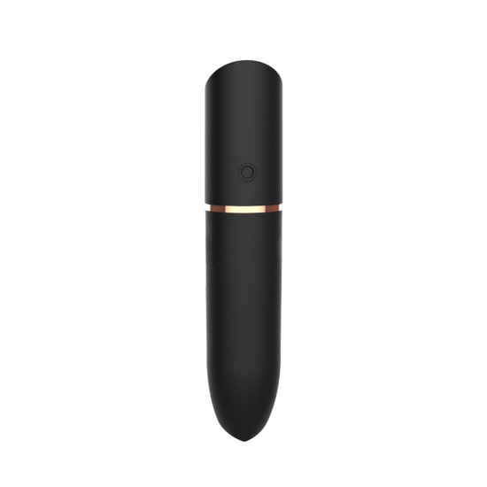 Вібропуля у вигляді помади, чорна Adrien Lastic Rocket Black