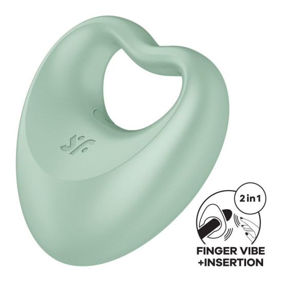 Вибратор на палец и эрекционное кольцо Satisfyer Perfect Pair 3