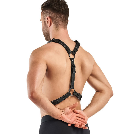 Портупея для бондажа, чёрная Bedroom Fantasies Max Bondage Harness Black