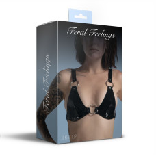 Лиф классический, чёрный Feral Feelings Bikini Top Black