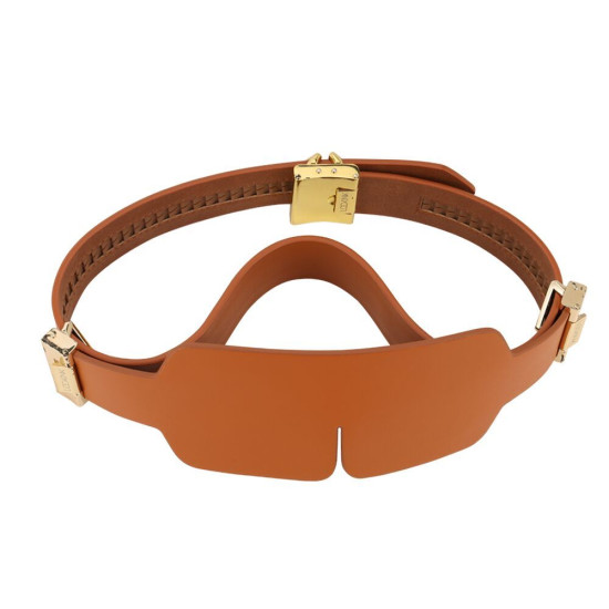 Маска на глаза, коричневая Lockink Blindfold Kit Brown