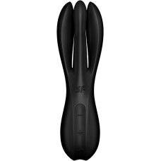 Вібратор з трьома відростками, чорний Satisfyer Threesome 2 Black