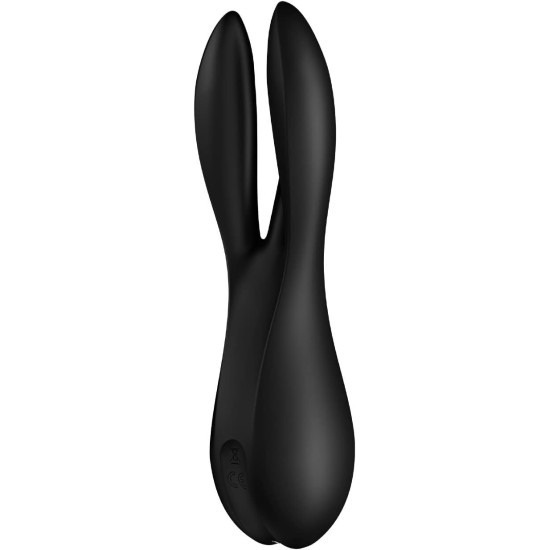 Вибратор с тремя отростками, черный Satisfyer Threesome 2 Black