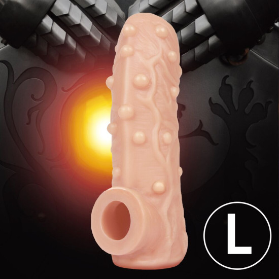 Насадка на член Kokos Nude Sleeve NS 002, L