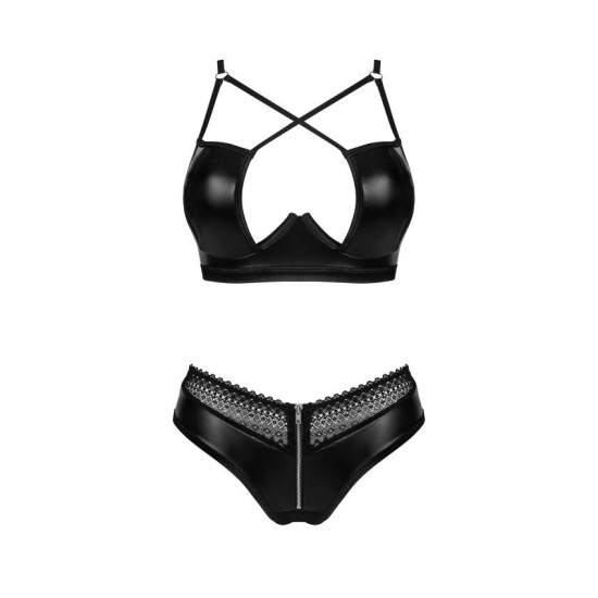 Комплект сексуальної білизни, чорний JSY JS228183 Black, L/XL