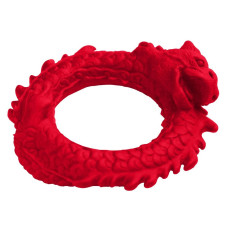 Эрекционное кольцо, красное Creature Cocks Rise of the Dragon Silicone Penis Ring Red