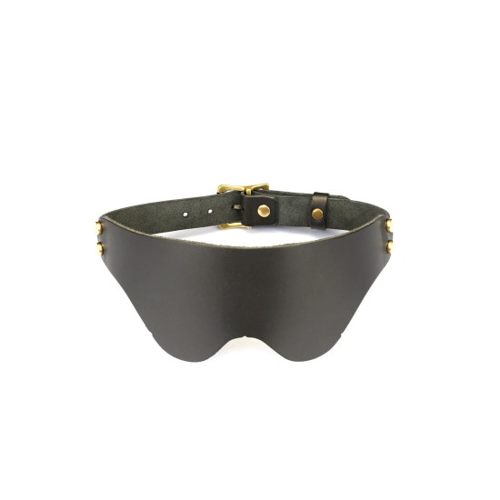 Шкіряна маска на очі Liebe Seele Samurai Blindfold