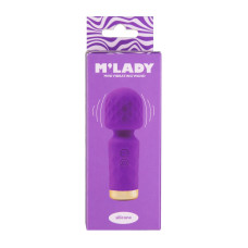 Мини-вибромассажер Wand, фиолетовый M'Lady Mini Vibrating Wand Purple