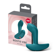Анальная пробка, зеленая Fun Factory Bootie Vibe Bottle Green