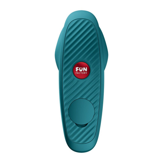 Анальная пробка, зеленая Fun Factory Bootie Vibe Bottle Green