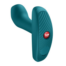 Анальная пробка, зеленая Fun Factory Bootie Vibe Bottle Green