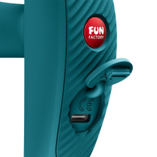 Анальная пробка, зеленая Fun Factory Bootie Vibe Bottle Green