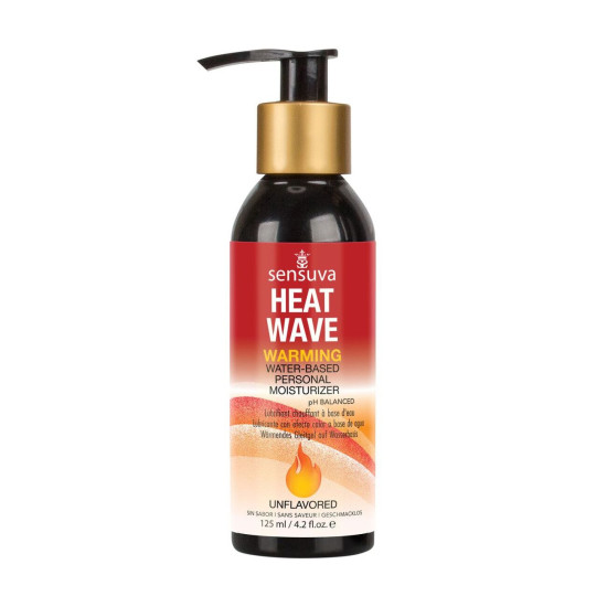 Лубрикант на водной основе без глицерина и парабенов Sensuva Heat Wave Warming, 125 ml