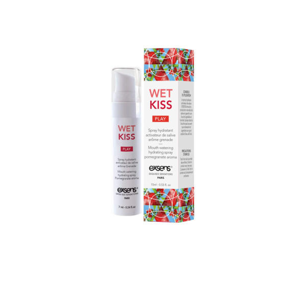 Спрей для посилення слиновиділення, гранат EXSENS Wet Kiss Pomegranate, 15 ml