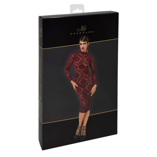 Платье-миди Noir Handmade F384 Kink Royal midi dress, XS