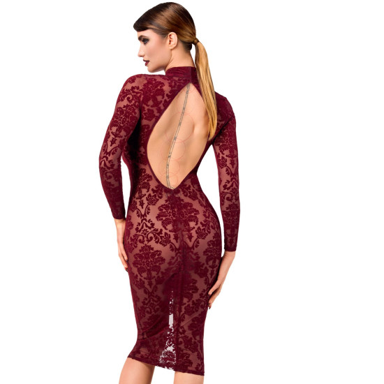 Платье-миди Noir Handmade F384 Kink Royal midi dress, XS