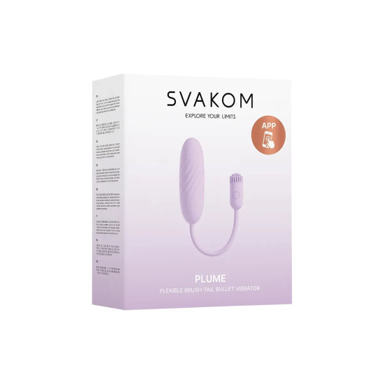 Виброяйцо, сиреневый Svakom Plume Pastel Lilac