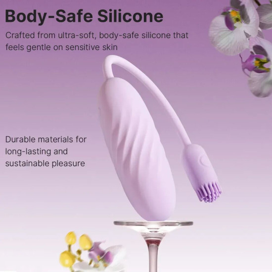 Виброяйцо, сиреневый Svakom Plume Pastel Lilac