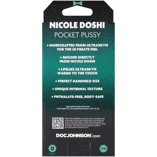 Мастурбатор Doc Johnson Nicole Doshi