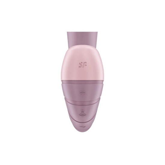 Вакуумний вібратор з 2 положеннями стовбура, пильно-рожевий Satisfyer Supernova Old Rose