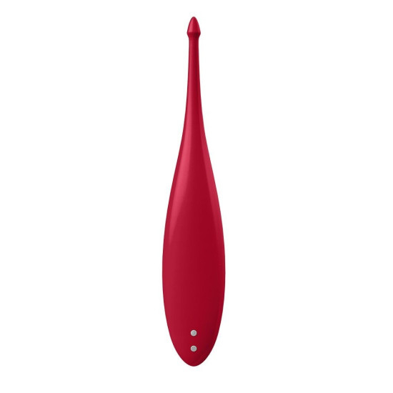 Вібратор для клітора, червоний Satisfyer Twirling Fun Poppy Red