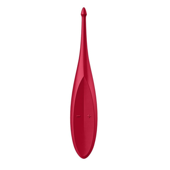 Вібратор для клітора, червоний Satisfyer Twirling Fun Poppy Red