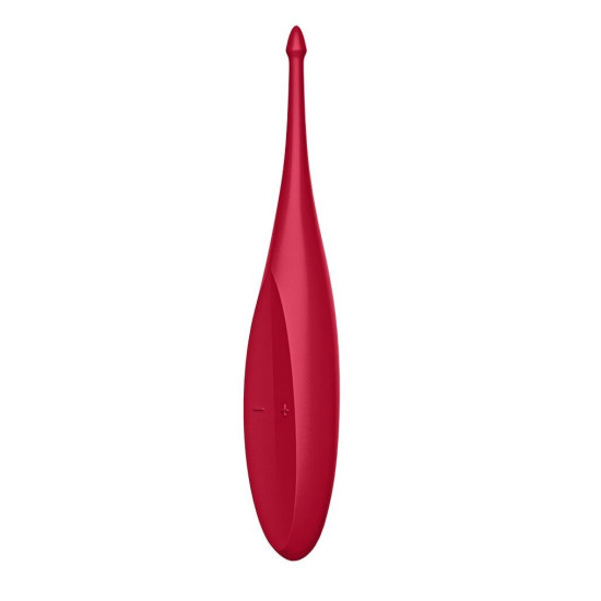 Вібратор для клітора, червоний Satisfyer Twirling Fun Poppy Red