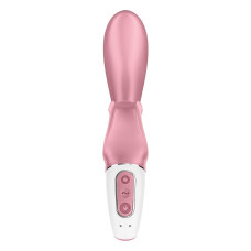 Смарт-вібратор кролик рожевого кольору Satisfyer Hug Me Pink (пом'ята упаковка)