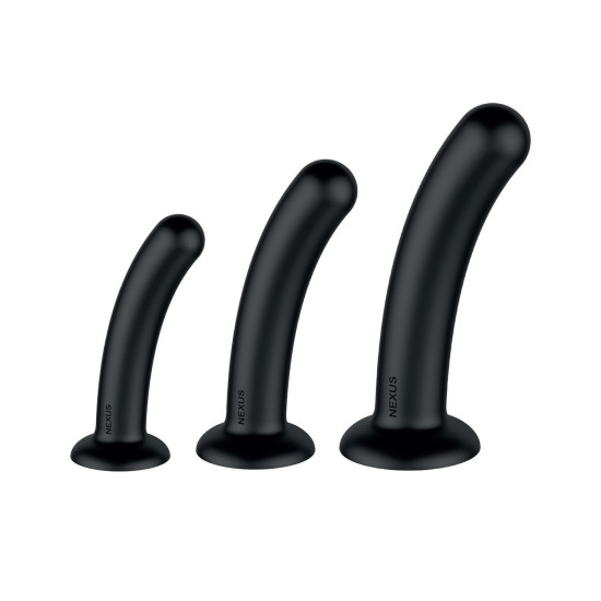 Nexus Dilating Set - набор дилдо (17 см, 15 см, 12,5 см) (мятая упаковка)