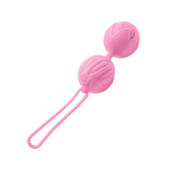 Вагінальні кульки, діаметр 3,4 см, вага 85 г, рожеві Adrien Lastic Geisha Lastic Balls Mini Pink, L