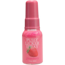 Стимулирующий спрей для кунилингуса со вкусом клубники Doc Johnson GoodHead Pussy Licker Spray Strawberry, 29 ml