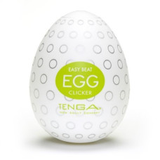 Мастурбатор-яйцо с текстурой «Кнопка» Tenga Egg Clicker