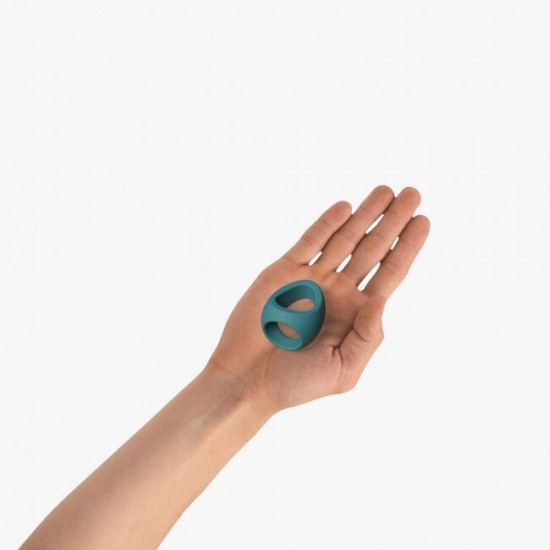 Ерекційне кільце подвійне, бірюзове Love To Love FLUX RING TEAL ME